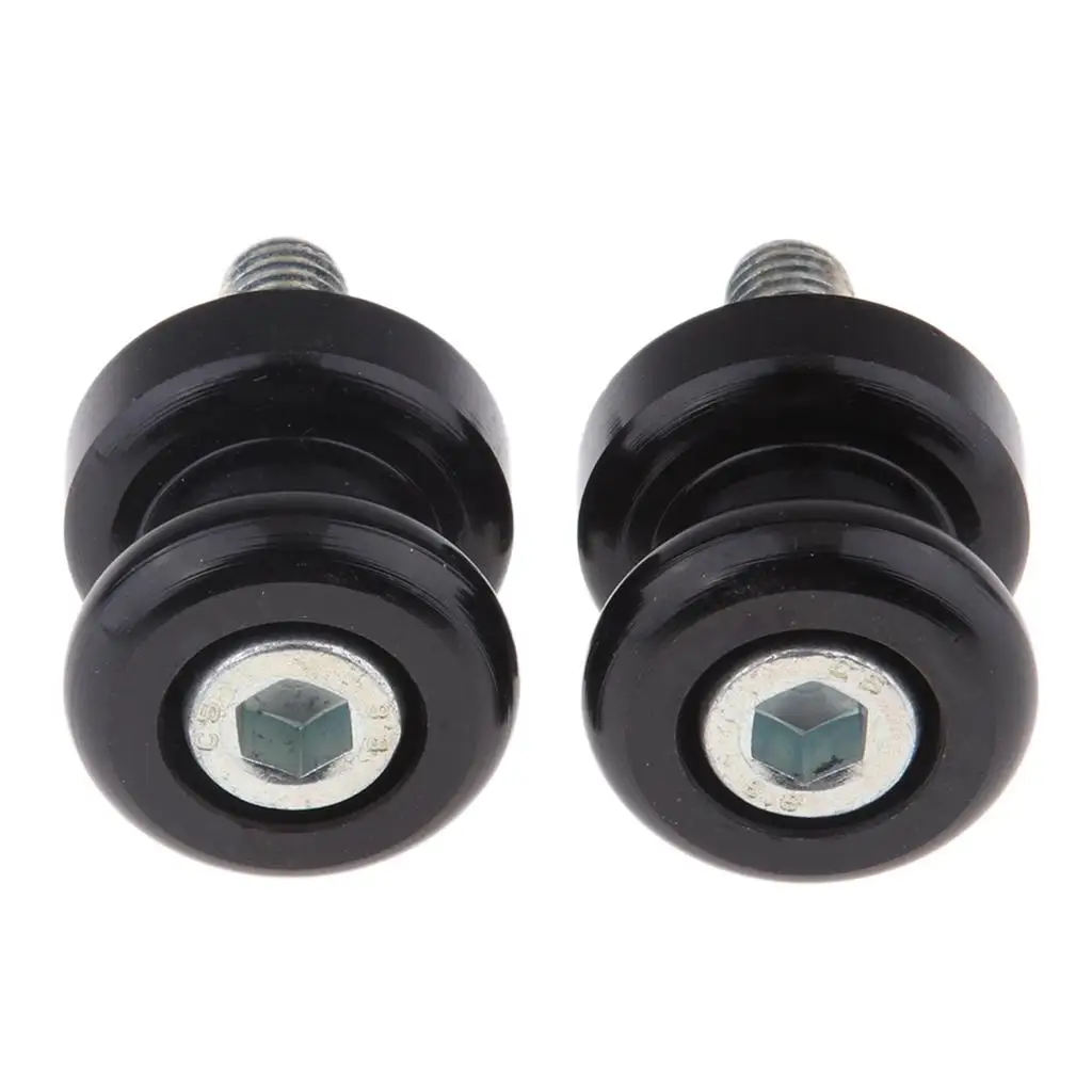 Motorcycle/Motorbike swing upper arm Spools Paddock Stand Bobbins-M8/