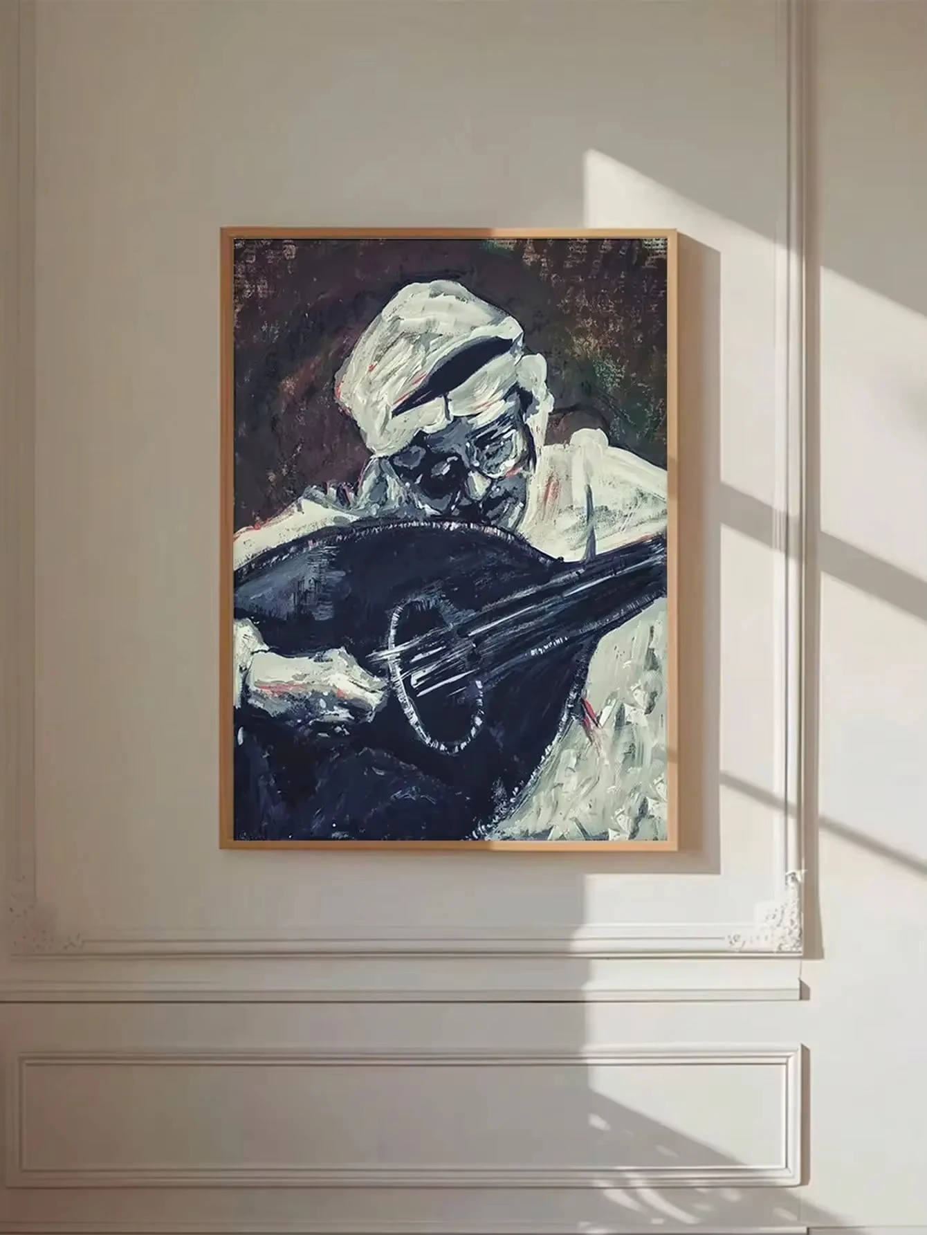 لوحة قماشية جدارية فنية مجردة لديكور المنزل