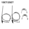 Practical Meat Probe Sensor Probe Clip Replacement Stainless Steel Digital Control For PitBoss Kitchen Outdoor 6