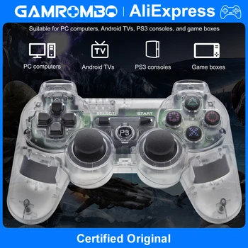 Gamepad per Console PlayStation 3 PS3, PC/Android TV/Box di Gioco 360 ° Joystick con mira precisa, controller di gioco senza zone morte