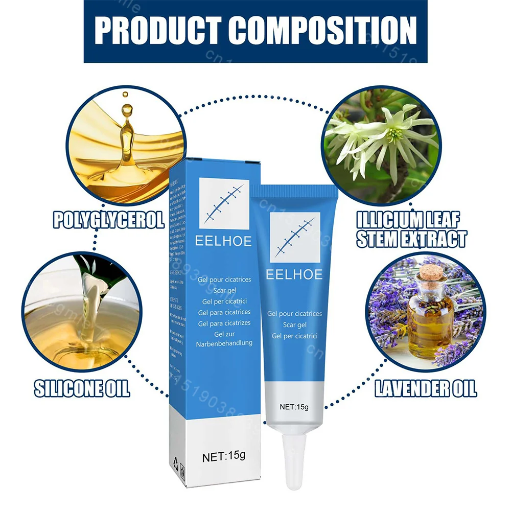 Scar Repair Gel Pen Treatment Improve Keloid Stretch Mark Whitening Body Care