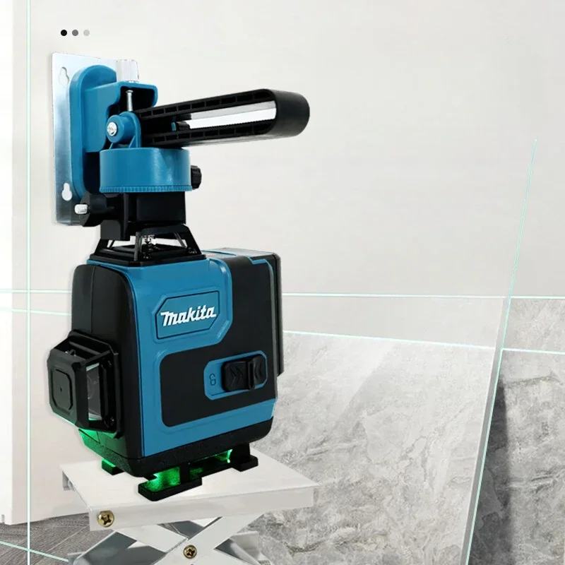 Makita High-Precision 16-Line Level Green Light Laser High-Precision Wall-Mounted Portable 3