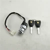 For EV and gas golf cart start power lock Universal electric four-wheeler key ignition switch 2 line 0.97in 3