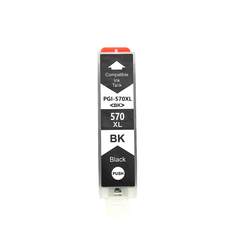 Cartucho de Tinta para Canon Pixma Mg5750 Mg5751 Mg5752 Mg6850 Mg6851 Mg6852 Ts6050 Ts5050 5051 Pcs 570 571 Pgi570 20 Cli-571 - Imagem 5
