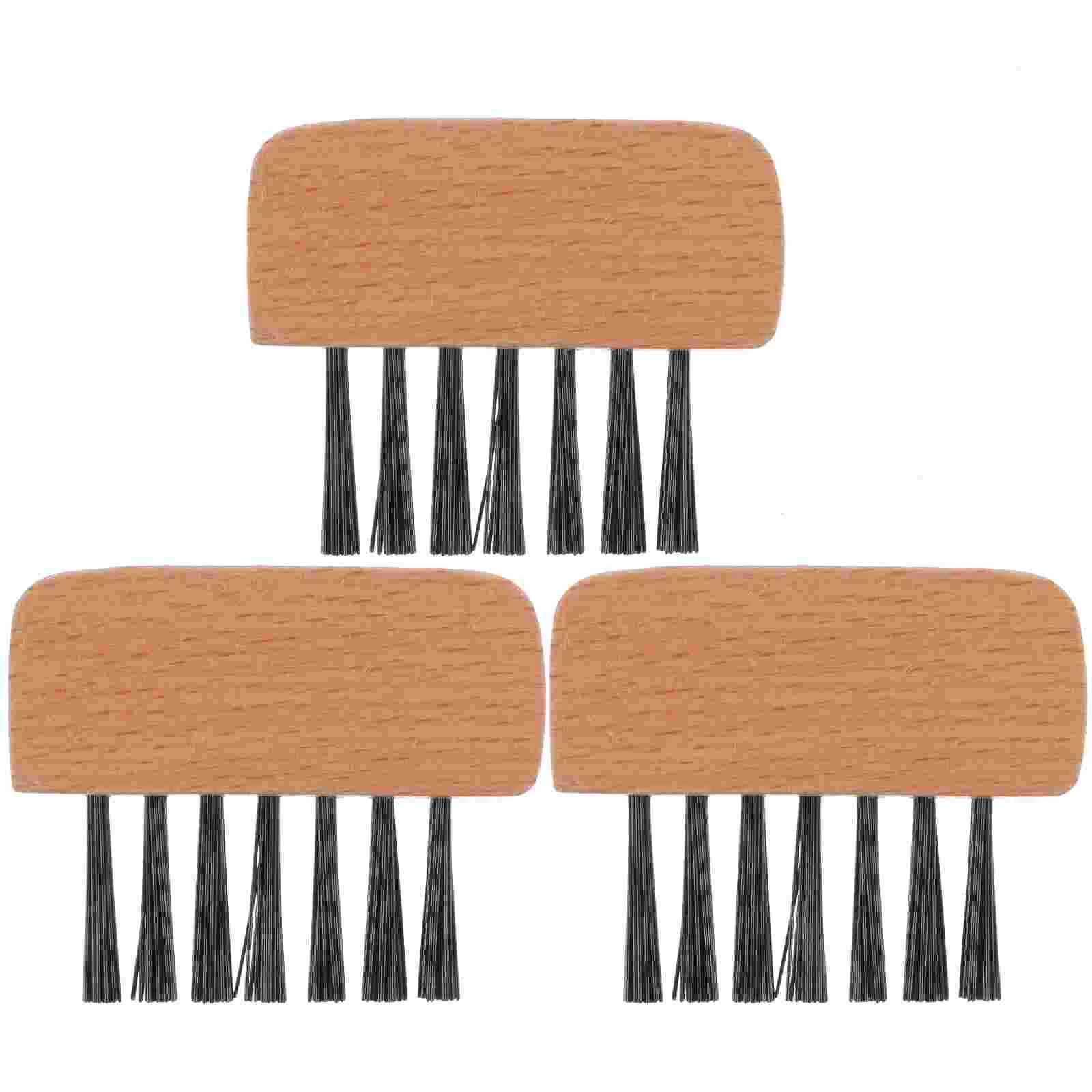 

3 Pcs Softball Brush Professional Umpire Baseball Referee Cleaning for Major Supply Home Plate Tool