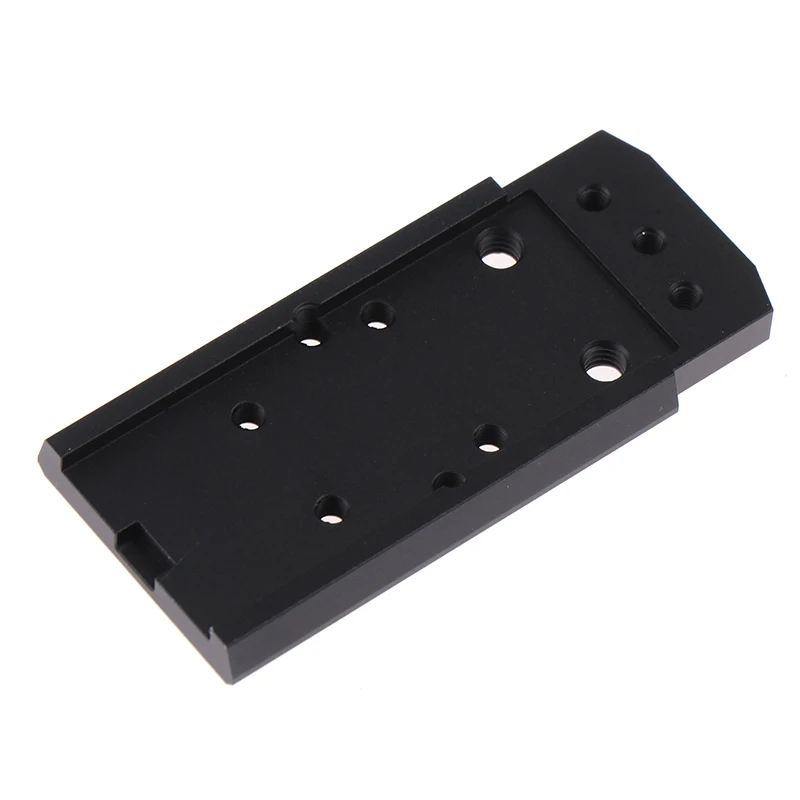 Tactical CNC Metal P320 Rear Sight Mount Base Adapter Plate Fit For SIG RMR SRO 5