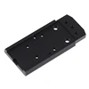 Tactical CNC Metal P320 Rear Sight Mount Base Adapter Plate Fit For SIG RMR SRO 5
