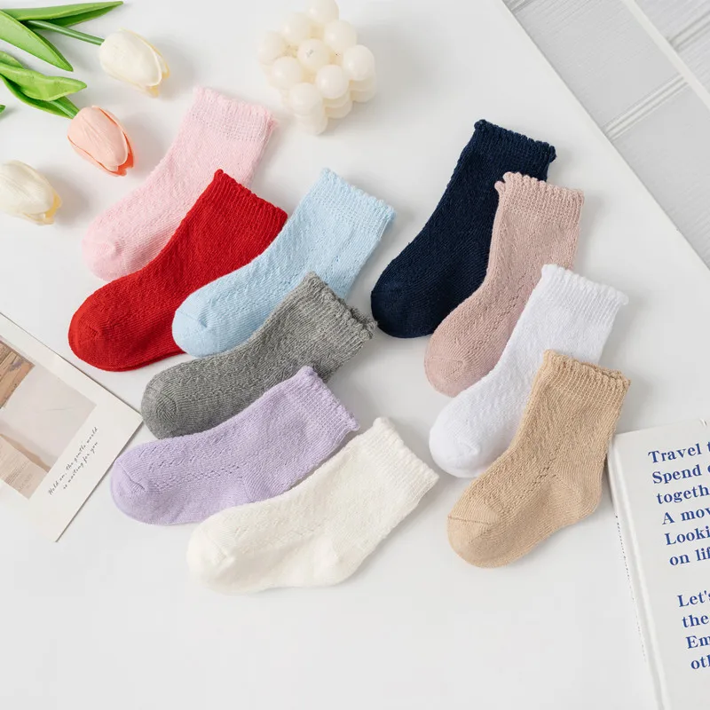 Breathable Cotton Baby Socks 3