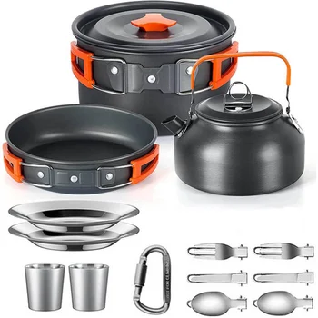 Portable Nonstick Camping Cook Set 8