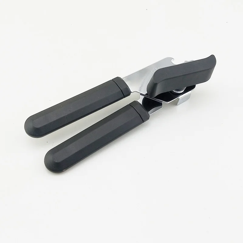 Safe Cut Can Opener Professional Stainless Smooth Edge Can Opener handheld Comfortable Handle Food Grade Opener for Kitchen
