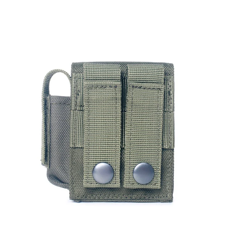 Hunting Molle Pouch Tactical Single Pistol Magazine Pouch Waist Bags Fanny Pack Outdoor Sports Camping Cigarette Waist Pouch 2