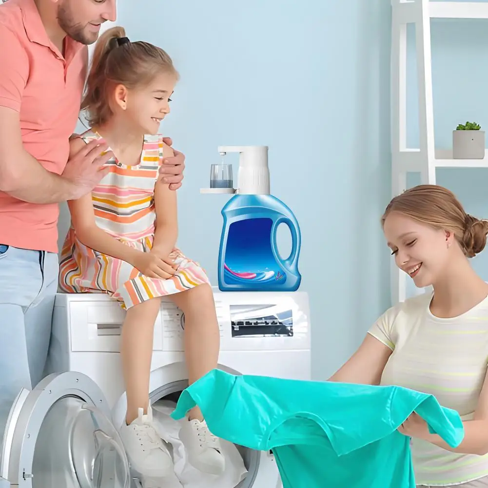 Portable Detergent Dispenser Easy to Install Detergent Dispenser Electronic Laundry with for Laundry