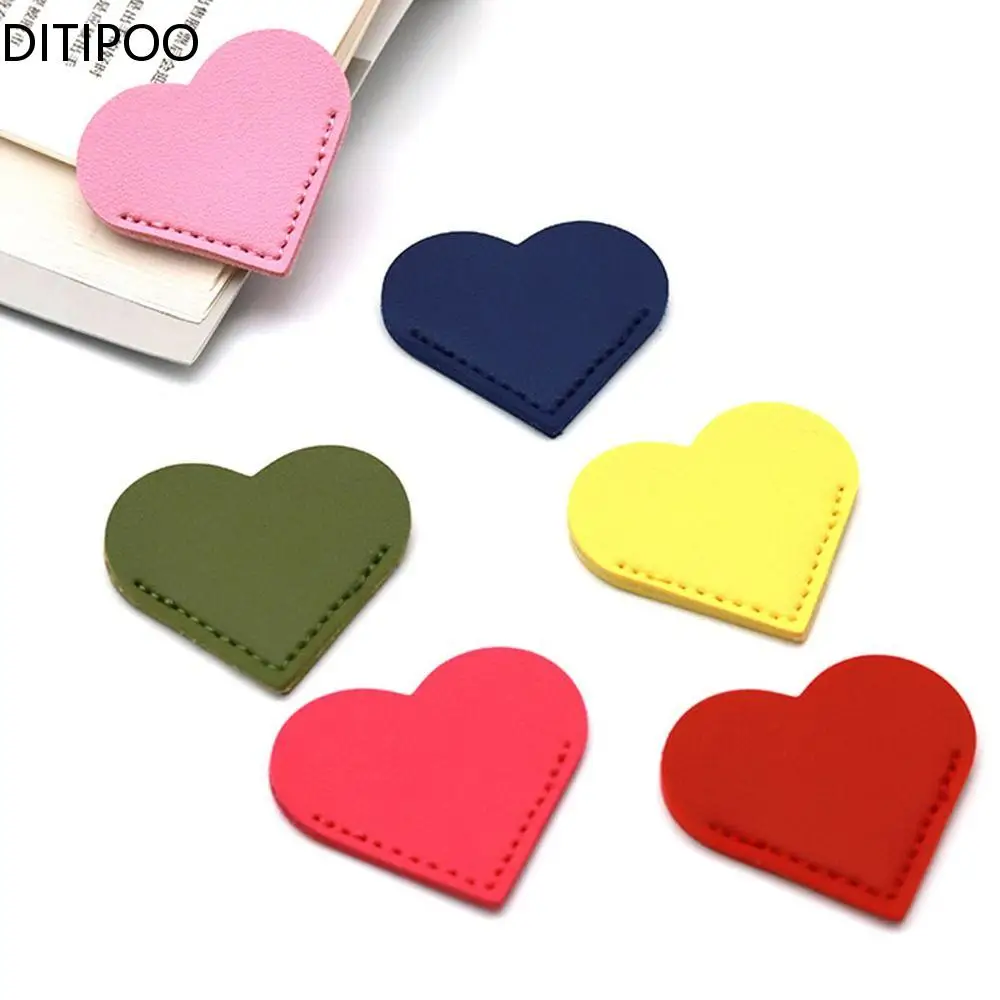 1Pc Handcrated Vintage Leather Bookmarks For Book Mini Corner Page Marker Genuine Leather Bookmark For Friends Teacher Gifts