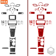 

For Mercedes-Benz CLA C117 2014-2018 GLA X156 2015-2019 Steering Wheel Water Cup Holder Display Tuyere Carbon Fiber Accessories