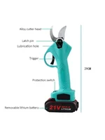 :48V 88V Cordless Trimmer Fruit Tree Bonsai Trimming Electric Branch Cutting Machine Garden Electric Scissors Household Trimmer 2