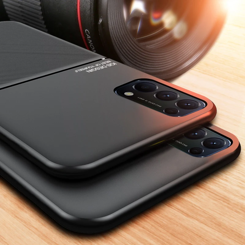 Sleek Matte Texture Magnetic Shockproof Phone Case
