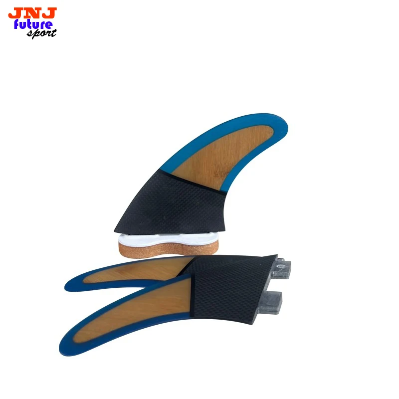 JNJ FCS Half Carbon Mick Fanning Style Surfboard Fin Mf Medium Thruster