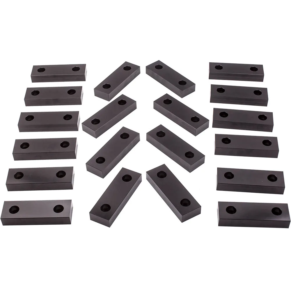 

(10 PACK) 6x2x1" Machined Aluminum Soft Jaws for Kurt 6" Vises 6 x 2 x 1