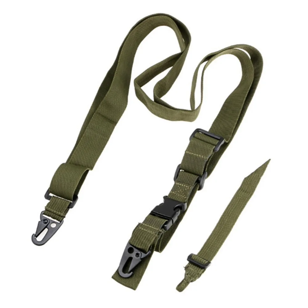 

Outdoor Tactical Single-point Mission Sling, Camping Travel Multi-purpose Lanyard, Fashionable Carabiner Riding Lanyard