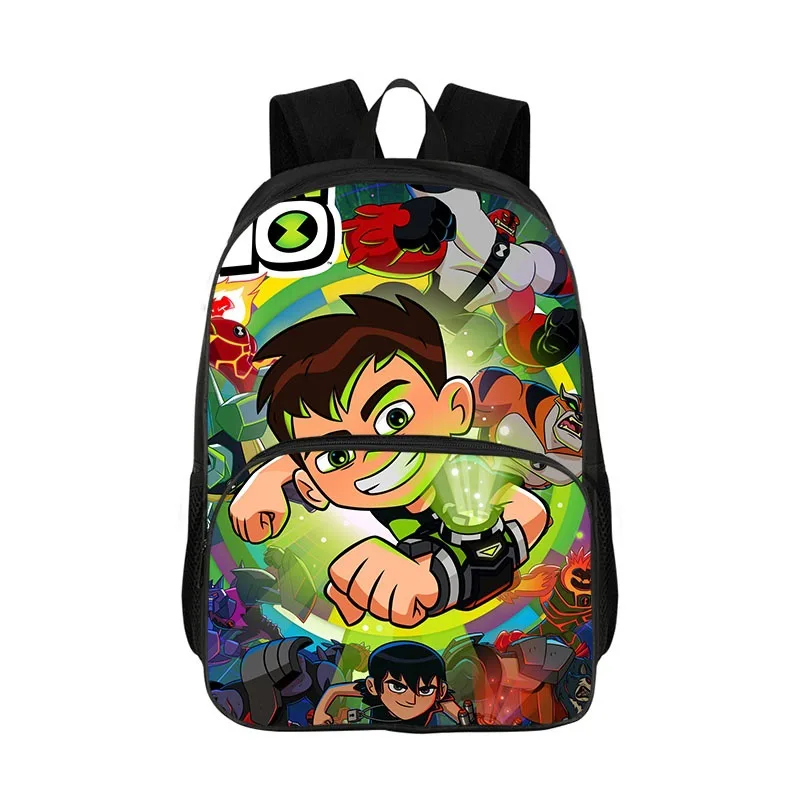 Water Resistant Ben 10 Graphic Backpack Boys Girls Back to