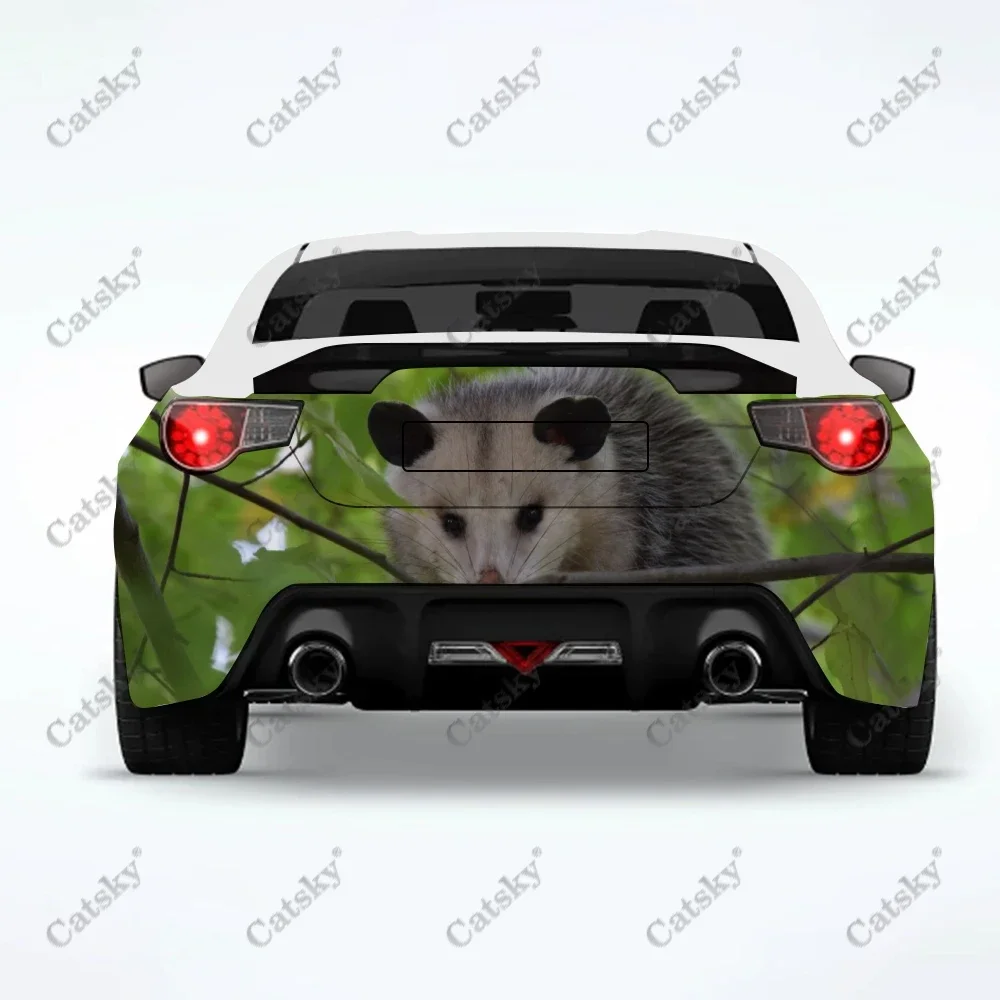 

Opossum наклейка на автомобиль животное модификация внешнего вида упаковка подходит для аксессуаров универсальные наклейки