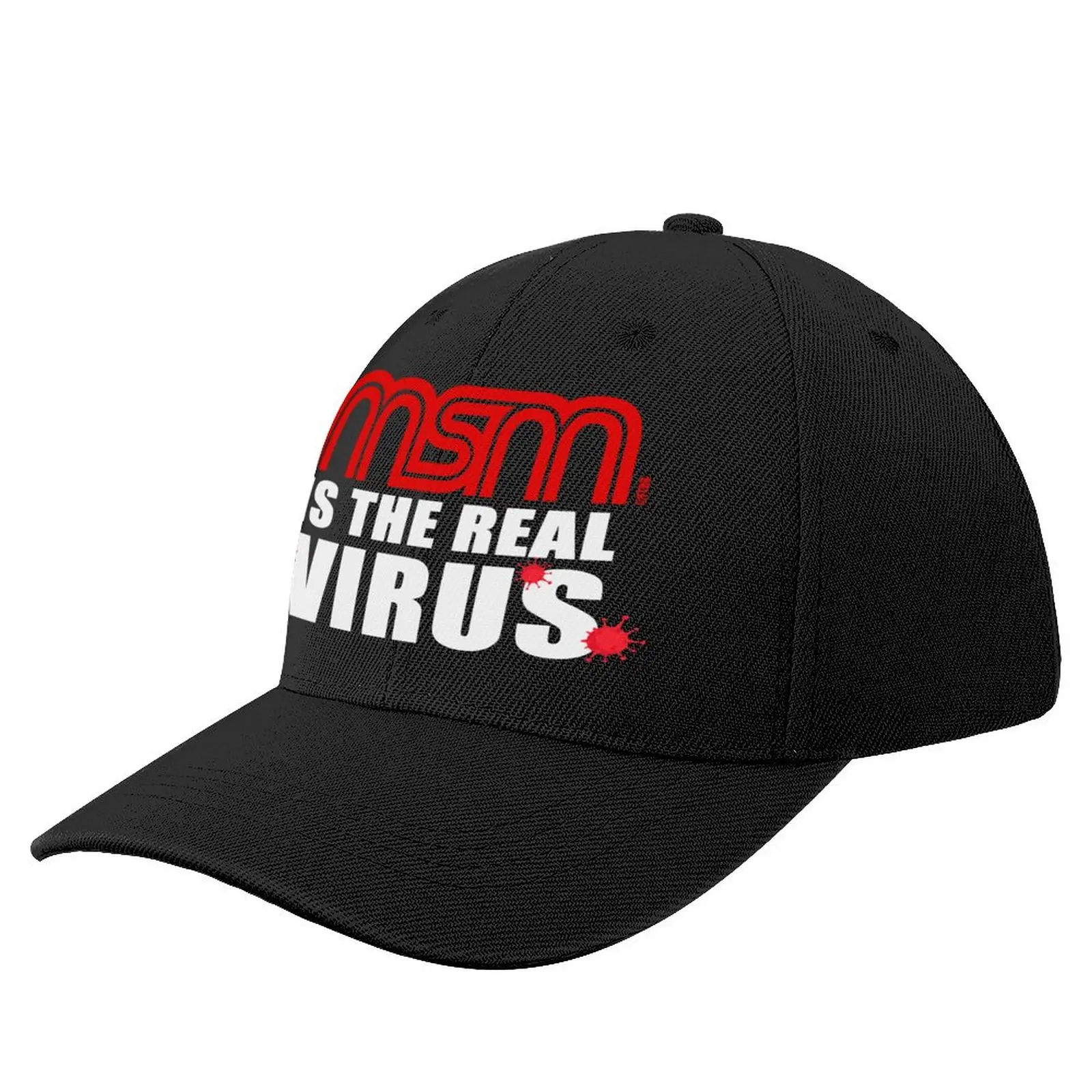 

MSM Is The Real Virus | Mainstream Media Is The Real Virus | CNN Logo Parody Baseball Cap Hood Boy Child Hat Women's