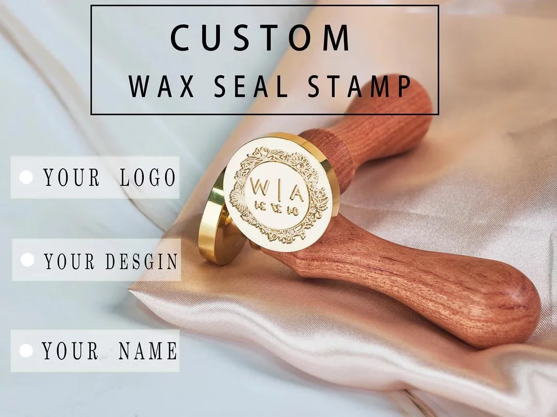 Wax Seal Stamp Personalized Wedding Wax seal stamp with 2 initials Wedding Sealing Wax Stamp Invitation Seal Stamp