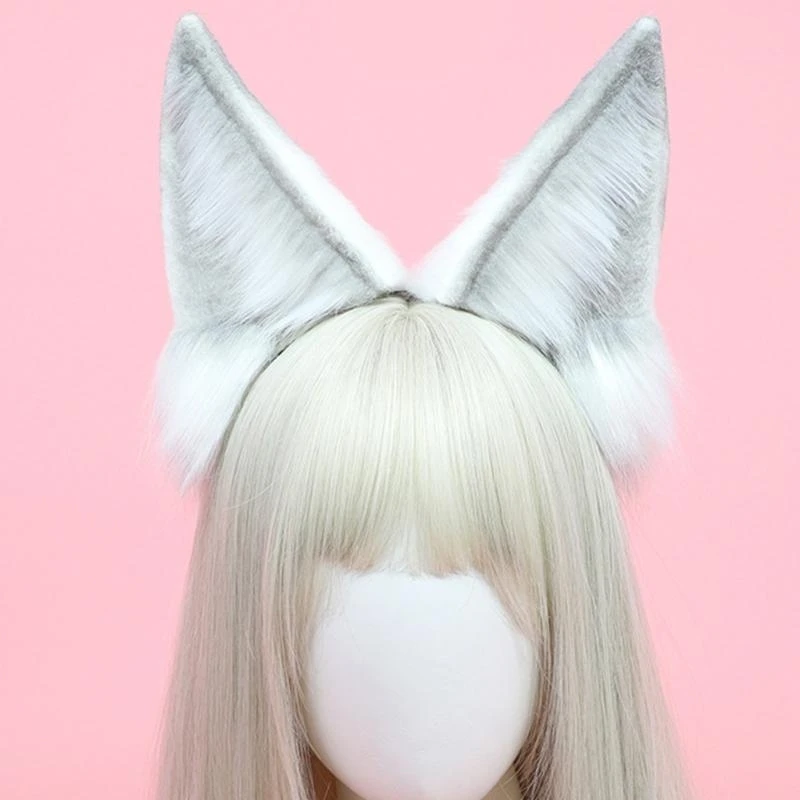 Bandeau Mignon Oreilles De Renard Pour Fille - Accessoire Halloween Cosplay Enfant