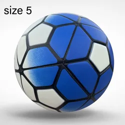 Premium Seamless Outdoor Soccer Ball - Official Size Professional Training Football (Size 5 2012)