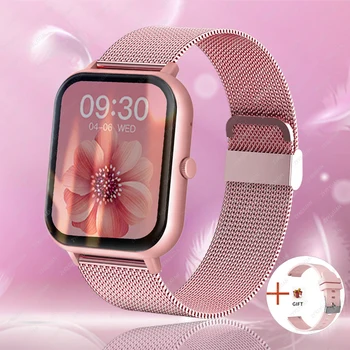 2025 New Bluetooth Call Smart Watch Women Men Heart Rate Blood Oxygen Voice Assistant 100+Sports Ladies Smartwatch For Xiaomi 1