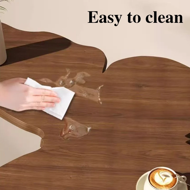 طاولة قهوة خشب جانبية مودرن