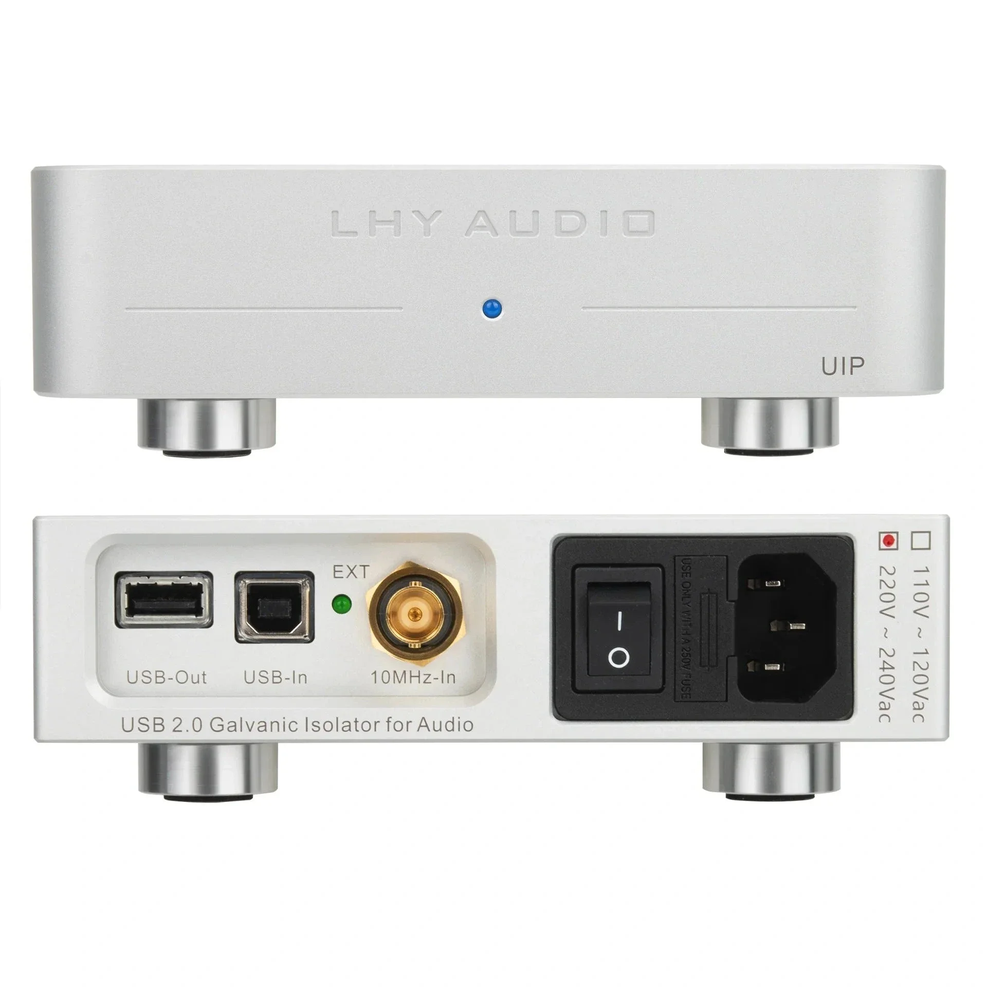 LHY 오디오 UIP USB 2.0 아이솔레이터 및 정수기(OCXO 리클로킹 기능 포함) 고속 HiFi 오디오 노이즈 필터