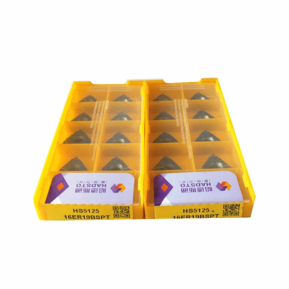 

Токарные пластины 15 шт., твердосплавные втулки для токарного станка с ЧПУ для P.M.K, 16ER11BSPT 16IR11BSPT 16ER19BSPT HS5125