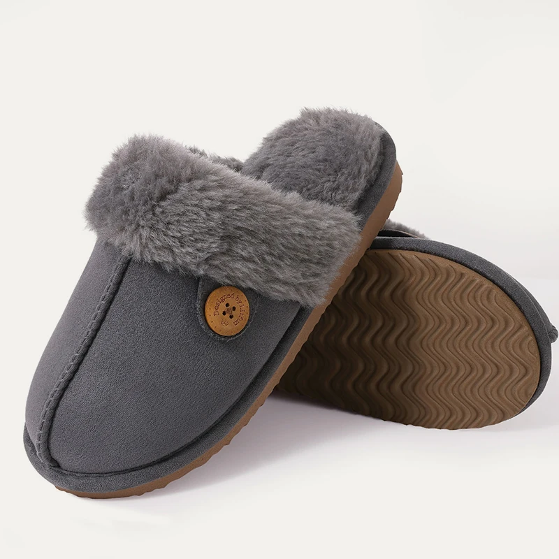 Warm Fur Women Slippers Indoor Soft Home Slippers