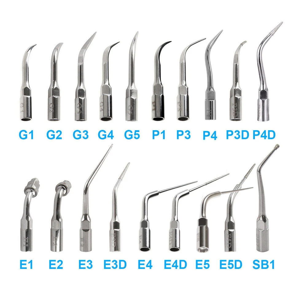 5 Ultrasonic Dental Scaler Tips - Fit EMS Cavitron/DTE SATELEC, Piezoelectric 13 thumbnail image