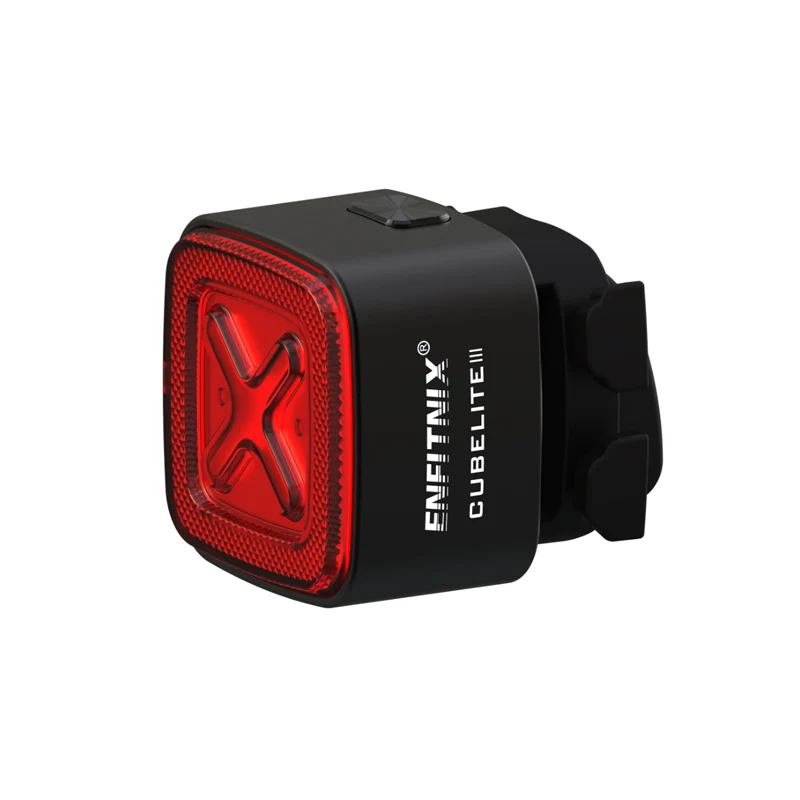 

Enfitnix Cubelite III 3 Auto Brake Road Bike Rear Light Smart Sensor Cycling MTB Taillight Charge Bicycle LED Breathable Light