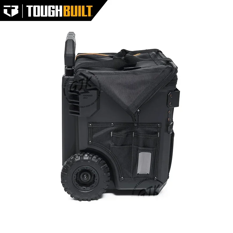 TOUGHBUILT XX-Large Rolling Massive Mouth Bag Multi-functional Waterproof Push-pull Toolkit Tool Bag Tool Pouch TB-CT-61-22 4