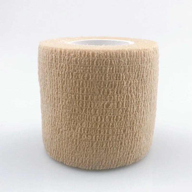 אלסטי תחבושת דביק קלטת אצבע יד קרסול לנשימה ספורט Fixer קלטת רפואי הסוואה לעטוף לחיות מחמד בעלי החיים תחבושת