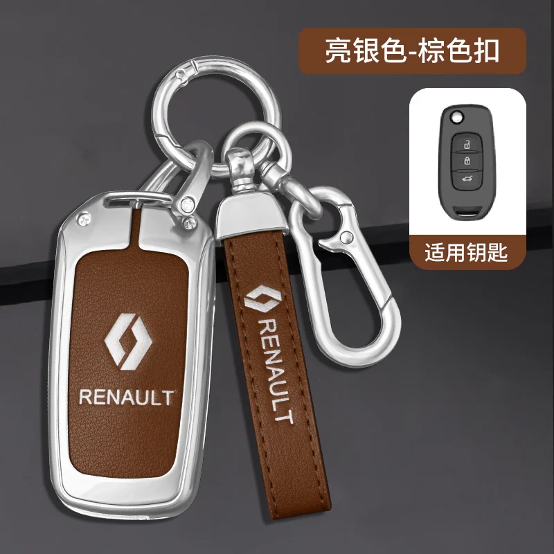 Accesorio de carcasa para llave de coche para Renault Kwid 2023 Kadjar Captur Megane Sandero Stepway Logan Clio 5 2022 Arkana 2020 2021