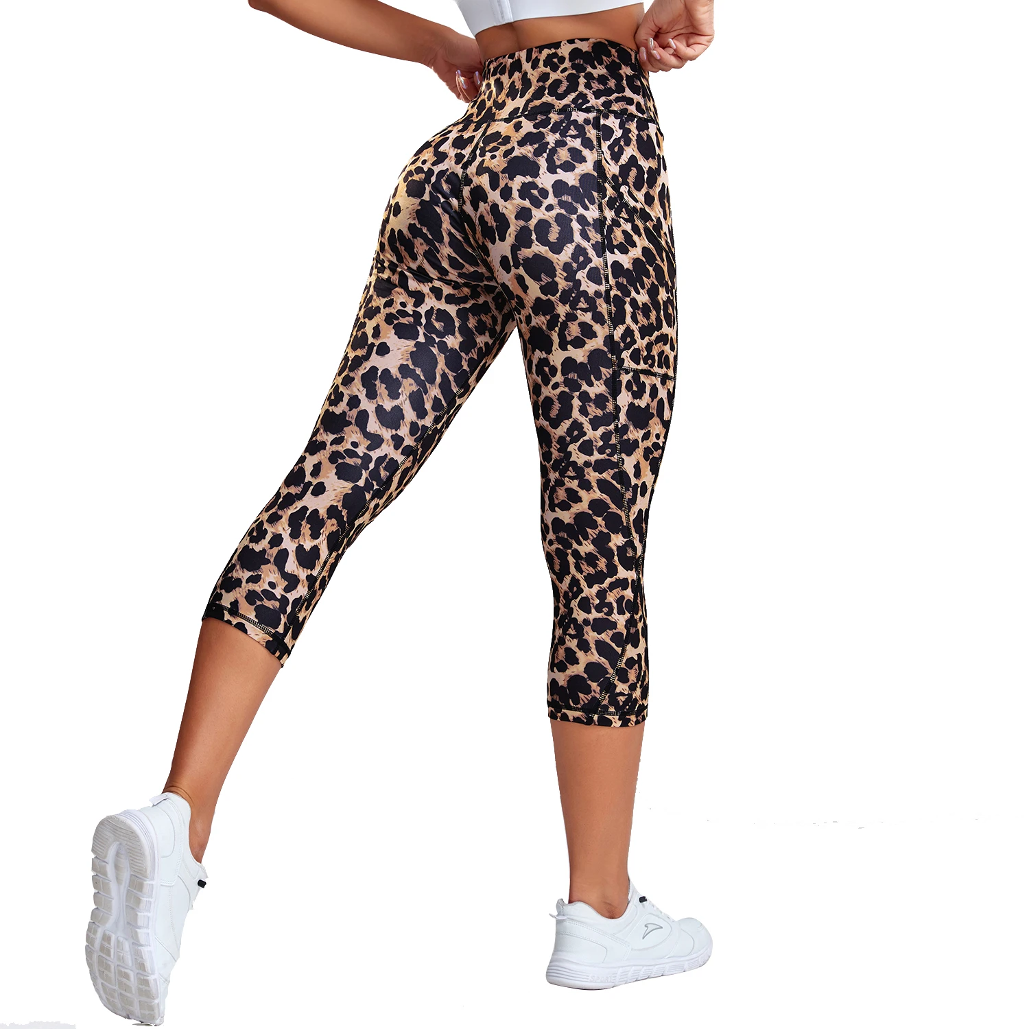 High Waist Yoga Pants For Women - Compression Leggings For Fitness & Gym
