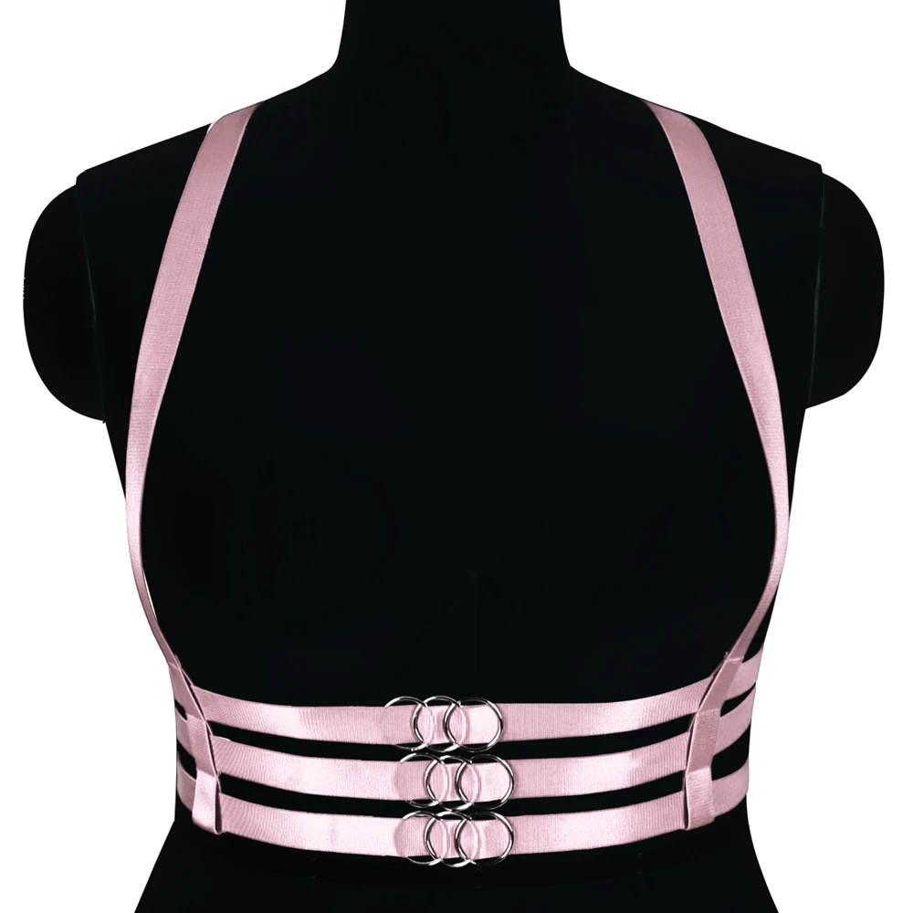 Clear Food Storage Lids Plus Size Body Chain Harness - Large Size Gothic Punk Festival Rave Lingerie Accessory Clear Plastic Food Covers