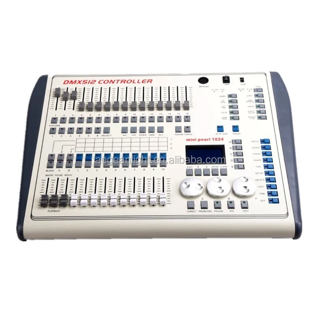 1024 DMX 512 Stage Controller Lighting DMX Controller DJ Equipment W/Flight  Case