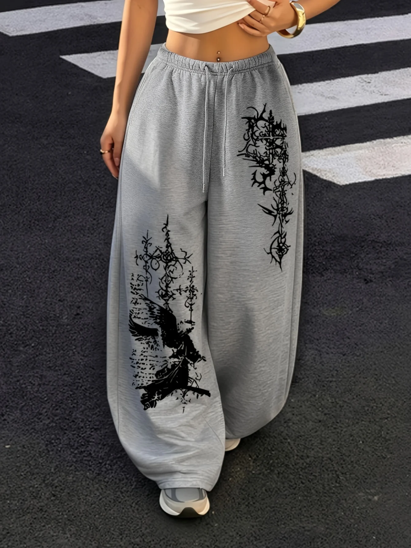 Men Women Straight-Leg Long Pants,3D Dark Gothic Abstract Graphic Print Quick Dry Trousers Elastic Unisex Street Pants