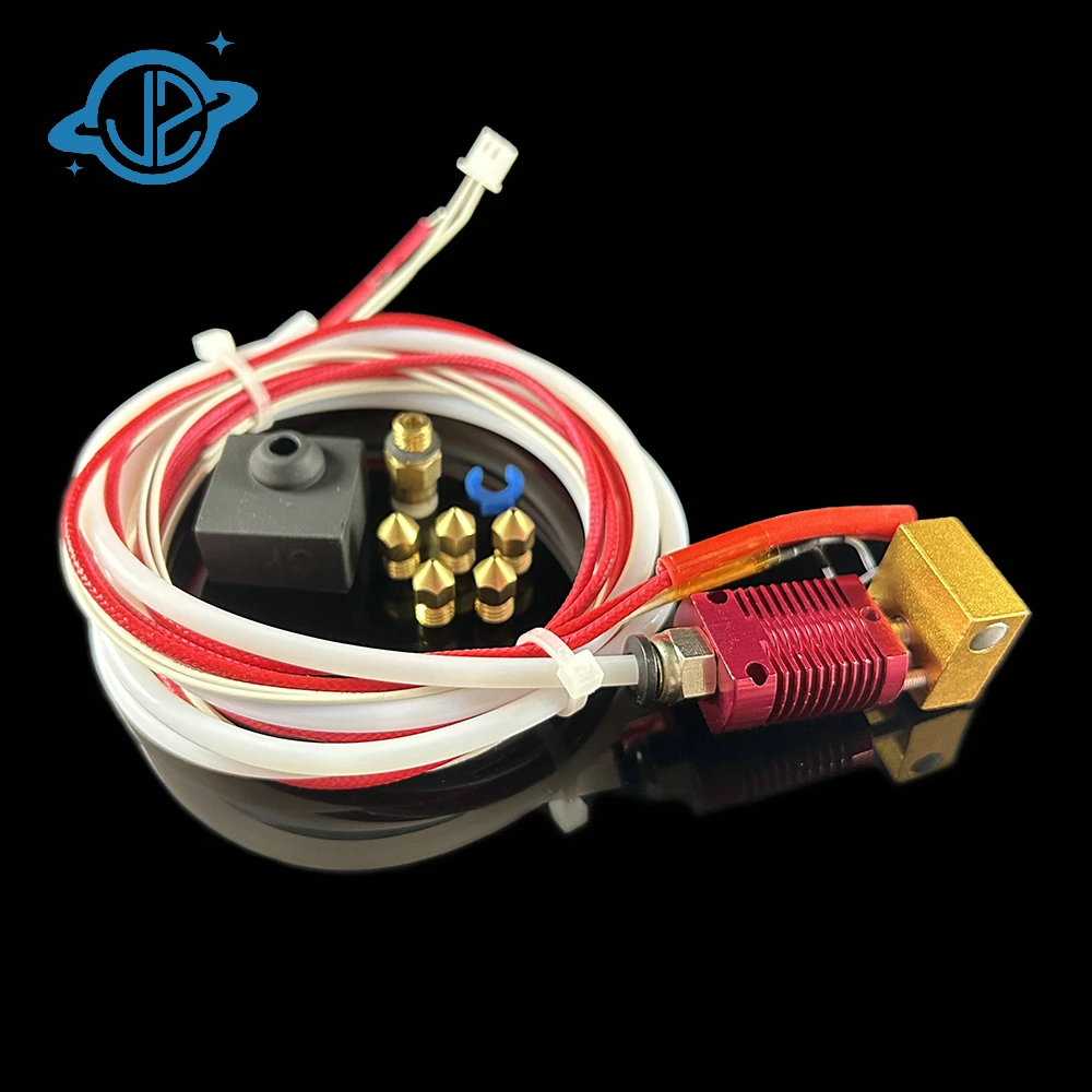 히터 서미스터 포함 LS-3D 프린터 부품, Ender-3 V2 CR10 핫엔드 키트, MK8 J 헤드 0.4mm 깍지, Ender-3 V2 CR10 3D 프린터용
