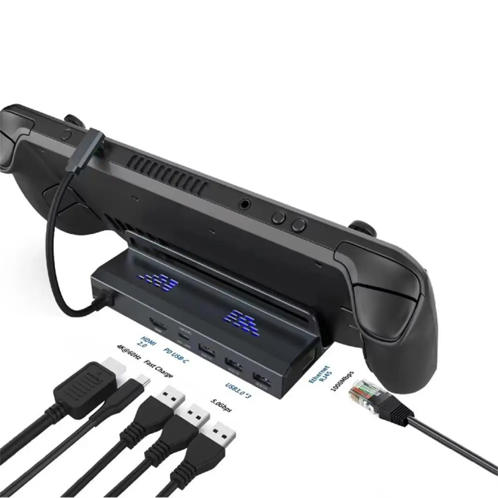

Multi-functional Video Conversion Base Docking Station Tv Base Stand Compatible For Steam Deck Console