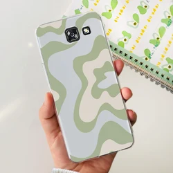 Cute Painted Soft Silicone Phone Case - Colorful Design Protective Back Cover for Galaxy A5 2017 (641)