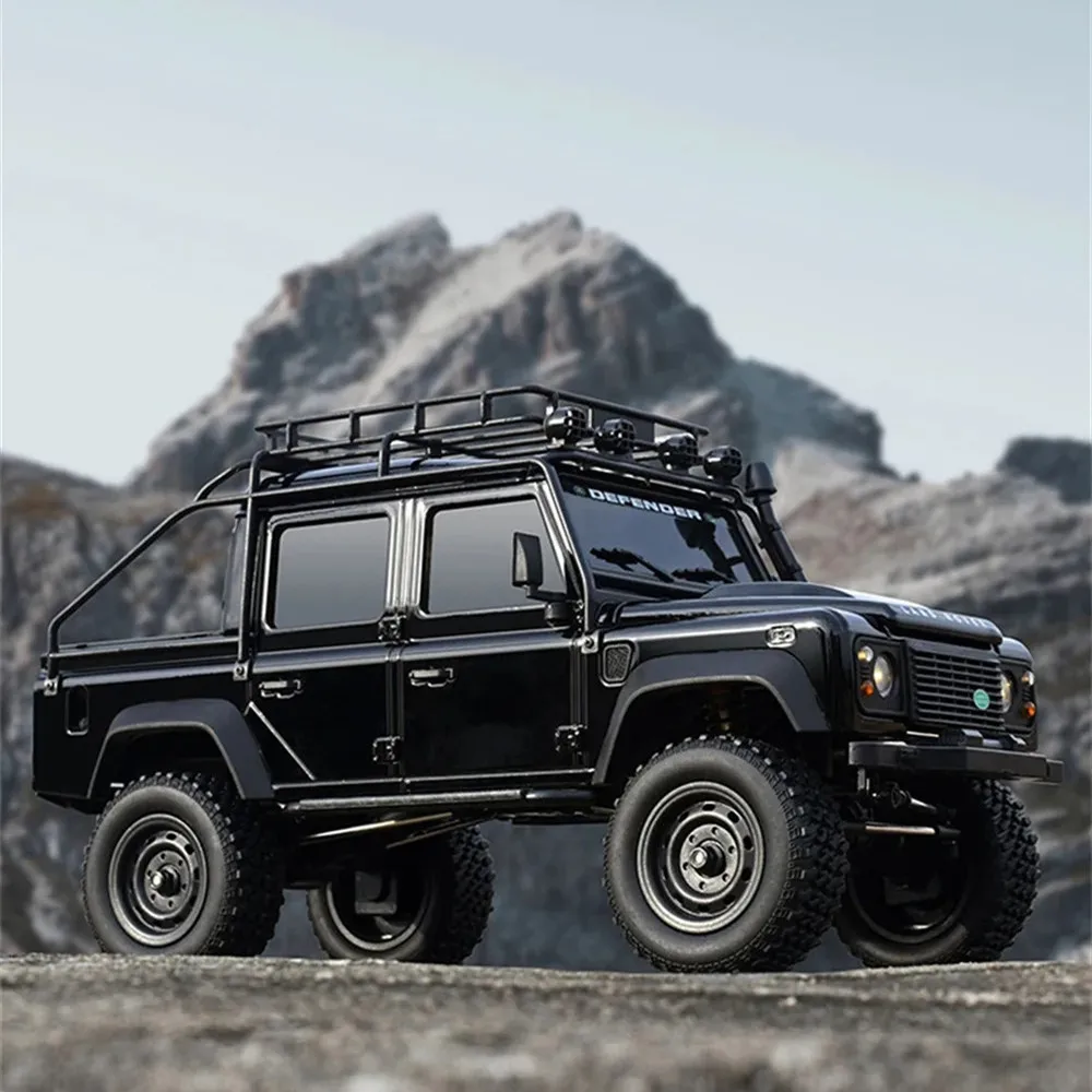 Professinal 1/18 Remote Control Climbing Truck 4WD LED Lighting Off-Road Adjust Shock Absorption Rock Crawler Hobby RC Car Truck 3