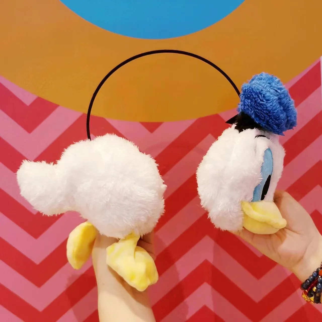 Cache-oreilles Peluche Donald Duck Disney - Style Hivernal