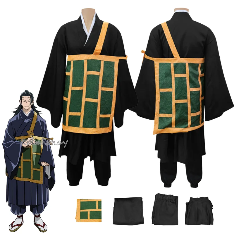 

Jujutsu Kaisen Geto Suguru Cosplay Costume Role Play Kimono Outfits Men Women Fantasy Halloween Carnival Party Disguise Suit