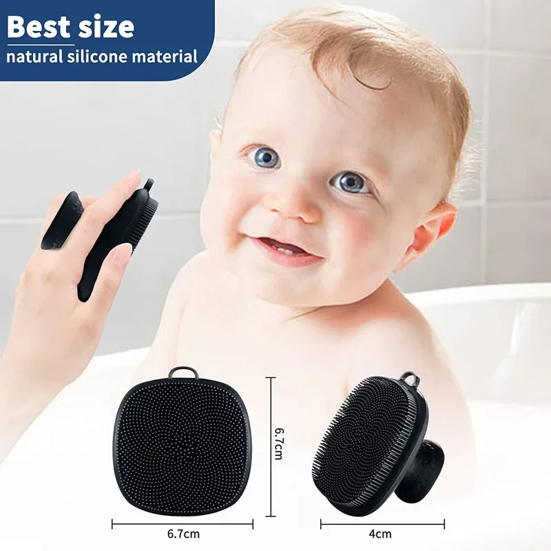 Silicone Face Scrubber for Men and Women Facial Cleansing Brush Silicone Face Wash Brush Manual Cleansing Skin Care Face Brushes 4